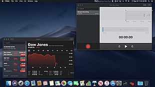 A screenshot of the desktop