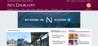 <i>Nya Dagbladet</i> Swedish far-right online news site