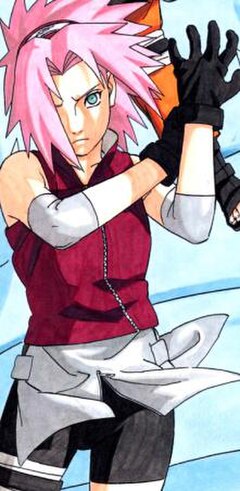 Sakura as she appears in Part II