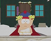 Stan being presented as the reincarnation of L. Ron Hubbard in the season nine episode Trapped in the Closet[33]