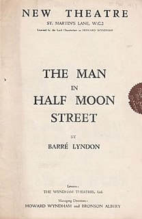 <i>The Man in Half Moon Street</i> (play)