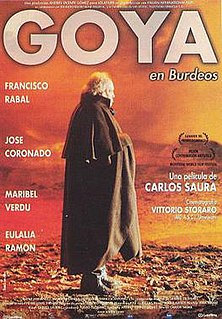 <i>Goya in Bordeaux</i> 1999 Spanish film