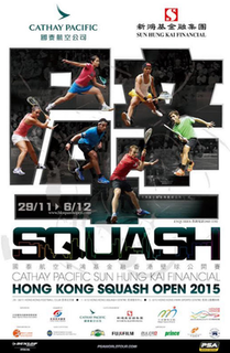 Mens Hong Kong squash Open 2015