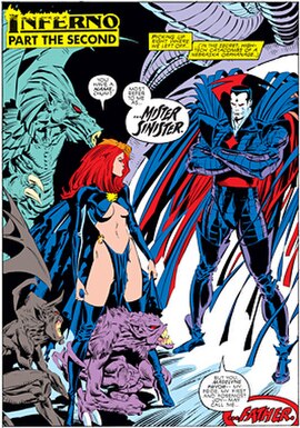 Madelyne Pryor as the Goblin Queen. Art by Marc Silvestri.