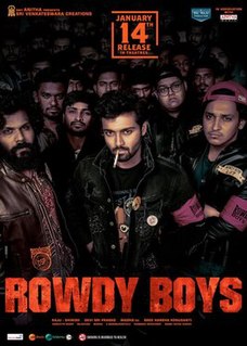 <i>Rowdy Boys</i> 2022 film by Sree Harsha Konuganti