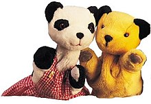 Soo (left) made her debut in 1964 and has remained a part of the franchise since her first appearance. Soo and Sooty.jpg