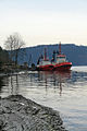 Tug boats at the Frierfjord