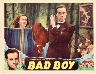 <i>Bad Boy</i> (1939 film) 1939 film by Herbert Meyer