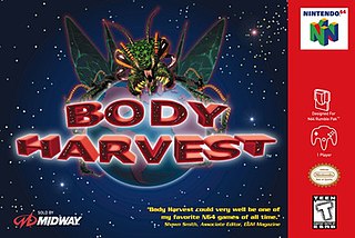 <i>Body Harvest</i> 1998 video game