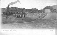 Bralos station during WWI Brallos Railway Station-1917.jpg
