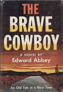 <i>The Brave Cowboy</i> book by Edward Abbey