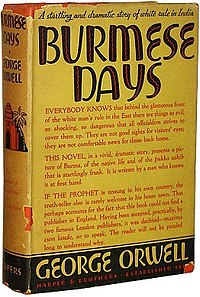 Burmese Days cover