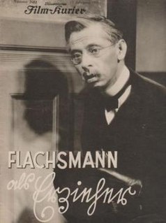 <i>Flachsmann the Educator</i> 1930 film