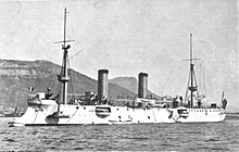 Linois early in her career French cruiser Linois.jpg