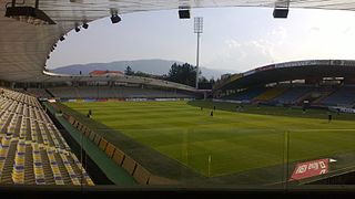 Ljudski vrt Football stadium, home of NK Maribor