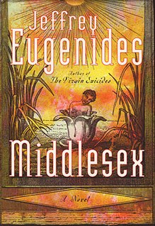 <i>Middlesex</i> (novel) Intersex trouble in Detroit through 20th Century, Pulitzer Prize 2003