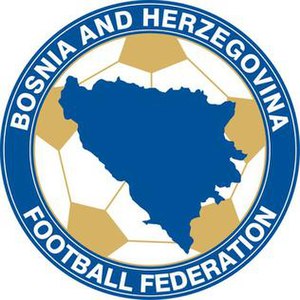The old Football Association of Bosnia and Herzegovina logo