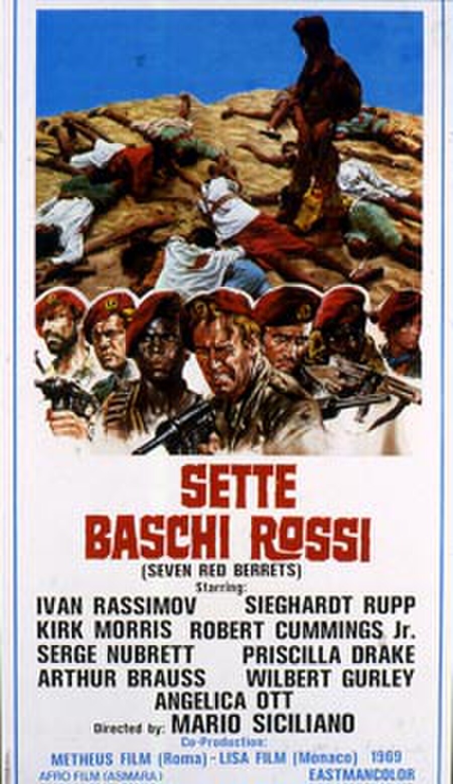 Sette baschi rossi