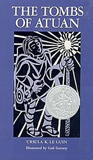 <i>The Tombs of Atuan</i> Fantasy novel by Ursula K. Le Guin