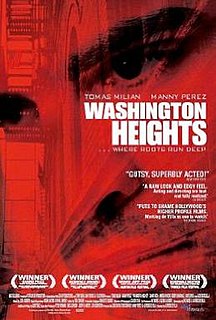 <i>Washington Heights</i> (film) 2002 film by Alfredo De Villa