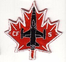 CF-5 badge worn by Canadian Forces aircrew and ground crew in the mid-1970s CF5Crest.jpg