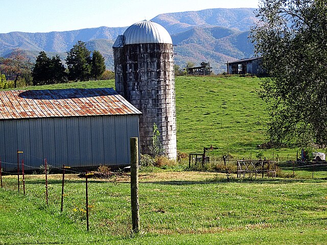 Farm in eastern Greene County