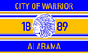 Flag of Warrior, Alabama.png