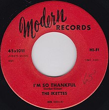 I'm So Thankful - Ikettes 1965.jpg
