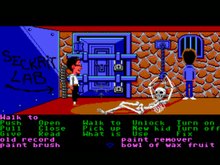 Maniac Mansion (1987) introduced SCUMM, the engine behind most of LucasArts' adventure games. Maniac Mansion.jpg