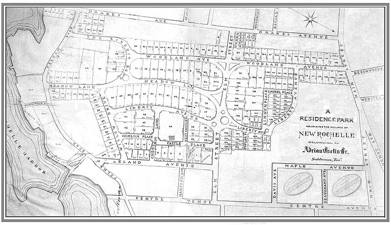 File:Residence Park development map, 1885 New Rochelle, New York.jpg