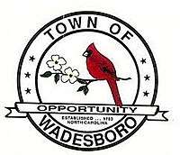 Official seal of Wadesboro, North Carolina