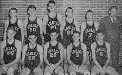 The 1945 championship basketball team. 1945 Oklahoma A&M.jpg