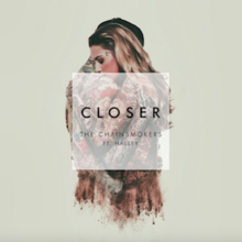Closer (featuring Halsey) (Official Single Cover) by The Chainsmokers.png