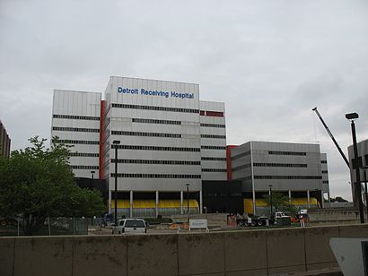 How to get to Detroit Receiving Hospital with public transit - About the place