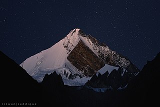 <span class="mw-page-title-main">Drifika</span> Mountain peak in Karakoram range, Pakistan