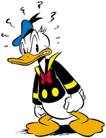 Donald Duck kızgın şeffaf background.png