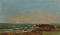 Shore of Darien, Connecticut by John Kensett