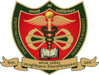 <span class="mw-page-title-main">Madhya Pradesh Medical Science University</span> State University in Madhya Pradesh
