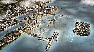 <span class="mw-page-title-main">Melaka Gateway</span> Off-shore development of artificial islands in Malacca, Malaysia