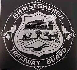 Christchurch Trem Papan logo