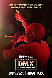 <i>DMX: Dont Try to Understand</i> 2021 American film