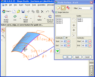 <span class="mw-page-title-main">Freeform surface modelling</span> Techniques for creating complex surfaces in 3D graphics software