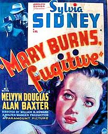 Mary Burns Kaçak 1935 poster.jpg