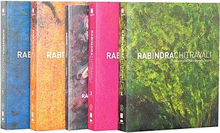 <i>Rabindra Chitravali</i> 2011 book series containing paintings of Rabindranth Tagore