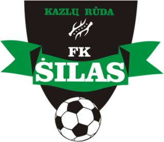 <span class="mw-page-title-main">FK Šilas Kazlų Rūda</span> Lithuanian football club