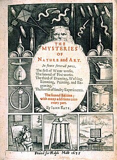 <i>The Mysteryes of Nature and Art</i> Book by John Bate