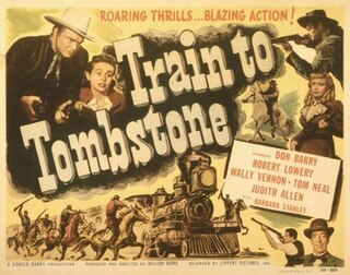 <i>Train to Tombstone</i> 1950 film by William A. Berke