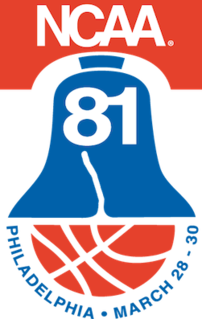 <span class="mw-page-title-main">1981 NCAA Division I Basketball Tournament</span> United States top collegiate-level basketball tournament for 1981