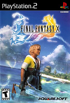 North American cover art featuring the protagonist Tidus