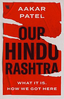 <i>Our Hindu Rashtra</i> Book authored by Aakar Patel